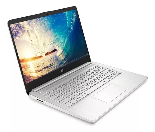 Portátil HP 14-dq0530la Natural Silver, 14" HD, Intel Celeron N4120, 8GB RAM y 256GB SSD, Windows 11 Home Single Language