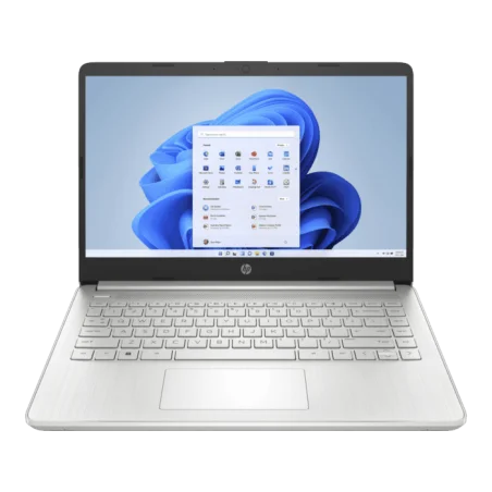 Portátil HP 14-dq5038la Natural Silver, 14" HD, Intel Core i3-1215U, 8GB RAM y 512GB SSD, FreeDOS