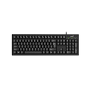 Teclado Alámbrico Genius KB-100XP USB Color Negro 