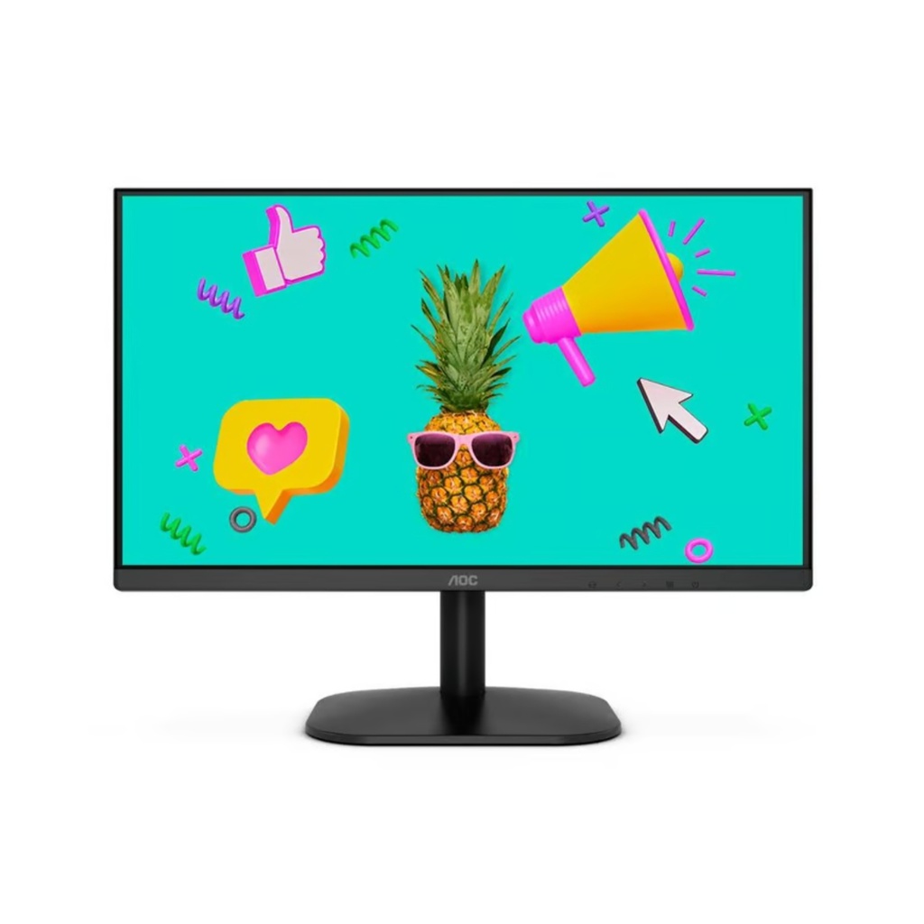 Monitor AOC LED Profesional Plano VA FHD 21.5" Negro