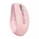 Mouse Logitech Rosado Anywhere 3S Inalámbrico 