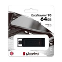 Memoria USB Kingston Datatraveler 70 Negro