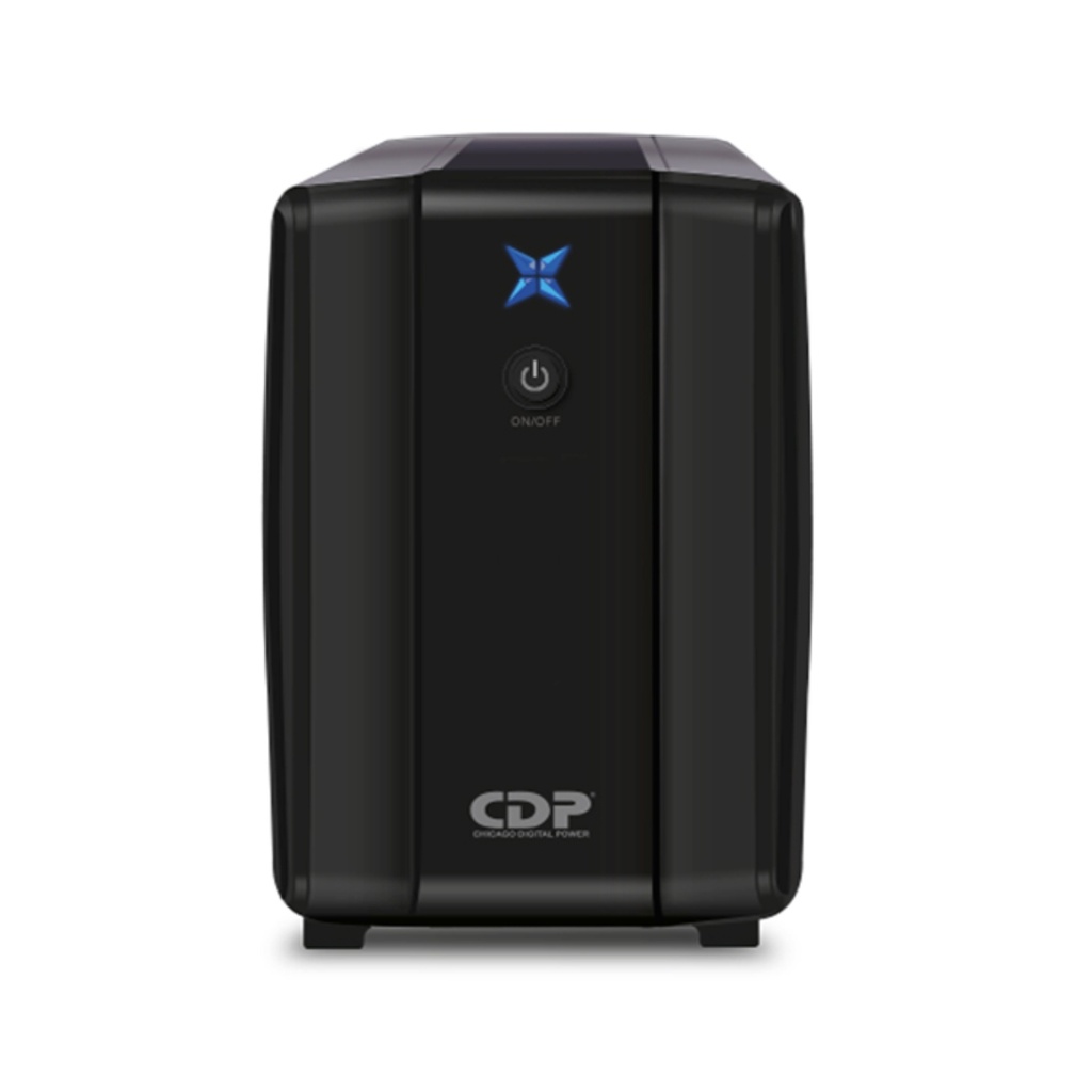 Ups CDP Interactiva 750VA/300W 8 Tomas - Negro