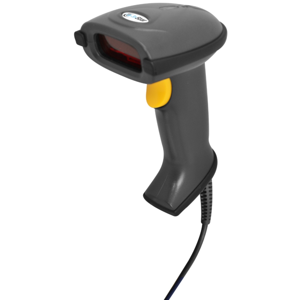 Escáner 3NStar SC100 Lector Manual De Código De Barras 1D Láser Con Base 300 Escaneo/s Color Negro