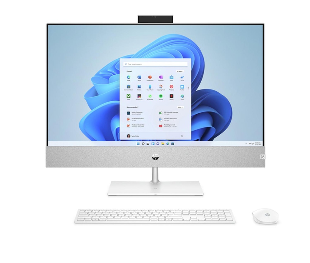 Computador HP Pavilion 27-ca0005la, AMD Ryzen 7, 16GB RAM y 1TB HDD, Windows 11