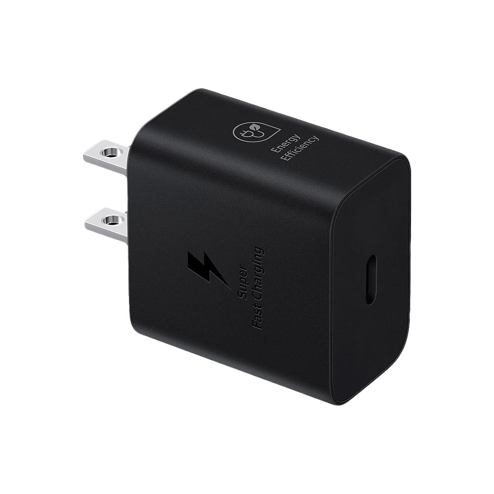 Adaptador de Carga Rápida Samsung 25W Negro