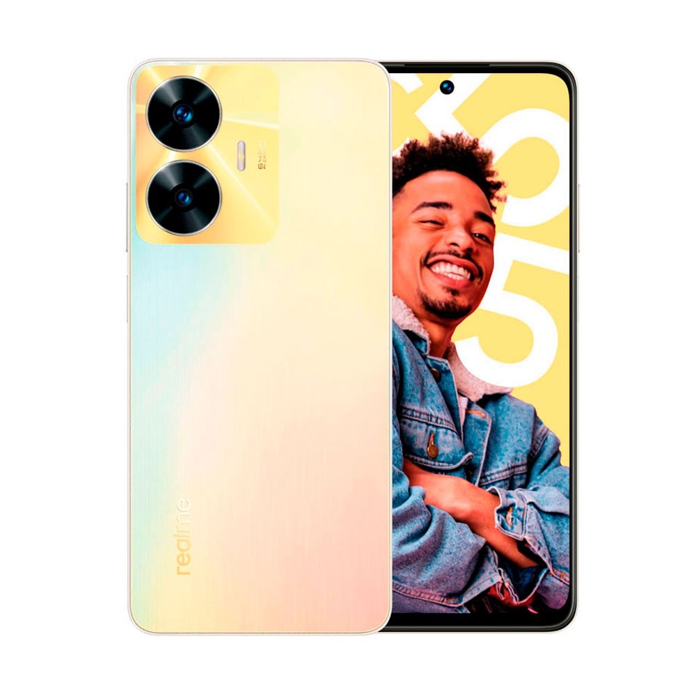 Celular Realme C55 Dorado, 256GB Memoria Interna y 8GB RAM