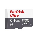 Tarjeta Micro SD SANDISK Ultra UHS-I 64GB Clase 10