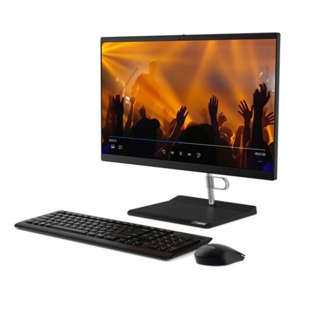 Computador Todo En Uno Lenovo V30a-22IML Negro, Intel Core i5-10210U, 8GB RAM y 1TB HDD, Windows 10 Pro