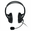 Diadema STAR TEC Alámbricos USB Con Micrófono Negro
