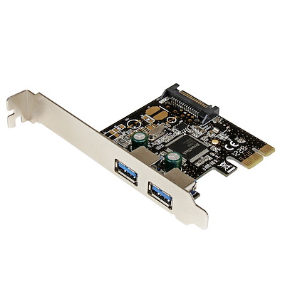 Tarjeta Star Tech PCIe USB 3.0 de 2 Puertos 