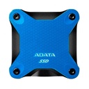 Disco Duro SSD Externo ADATA SD600Q 480GB Antigolpes Color Azul