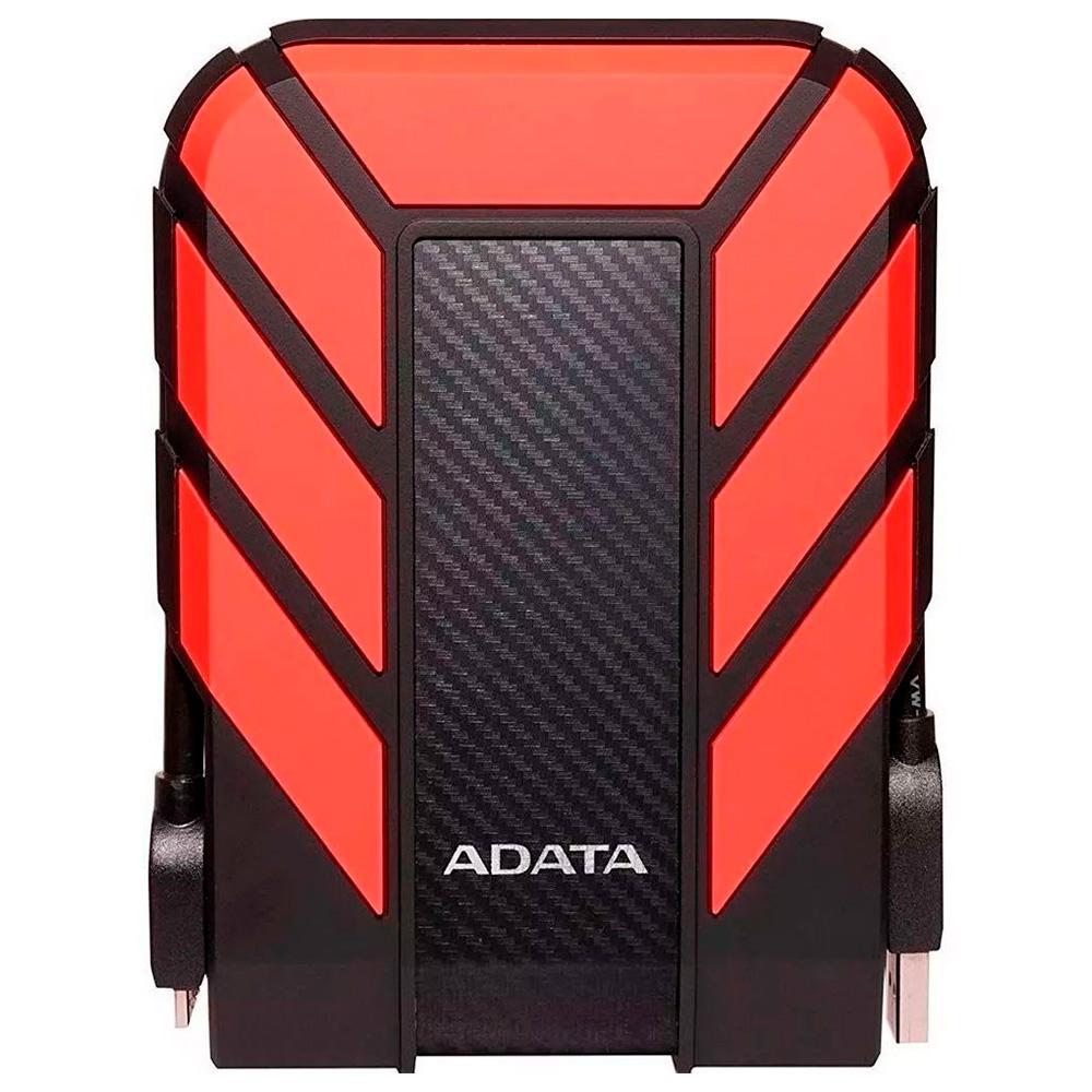 Disco Duro Externo ADATA 2TB De Alto Rendimiento Color Rojo