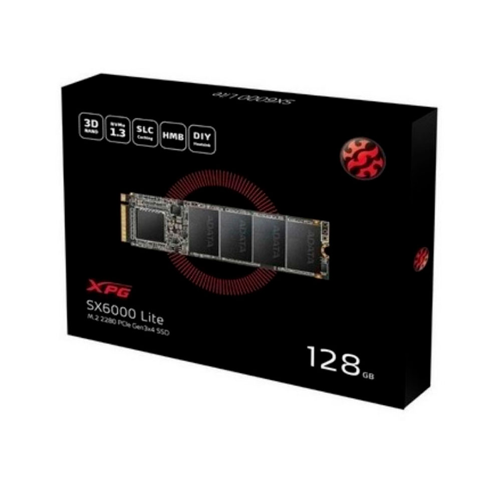 Unidad De Estado Solido Adata SSD SATA M.2 PCIE SX6000LNP 128GB