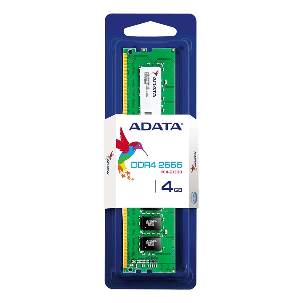 Memoria RAM Adata PC 4GB AD4U2666W4G19-S