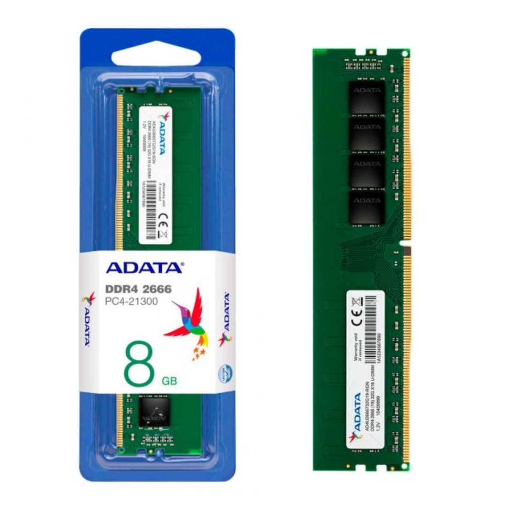Memoria RAM ADATA PC DDR4 8GB BUS 2666