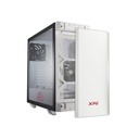 Chasis Gamer XPG Blanco con Vidrio Templado y 2 Ventiladores INVADER