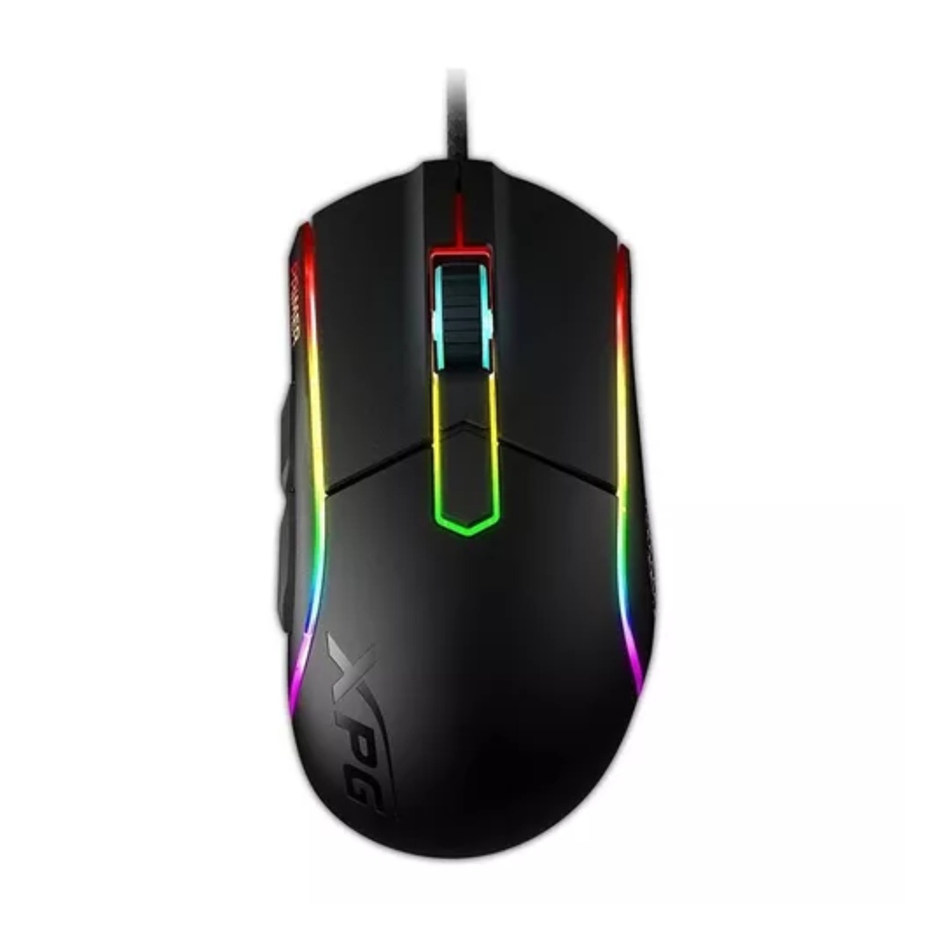 Mouse Gamer XPG Negro con Sensor Flexible y RGB