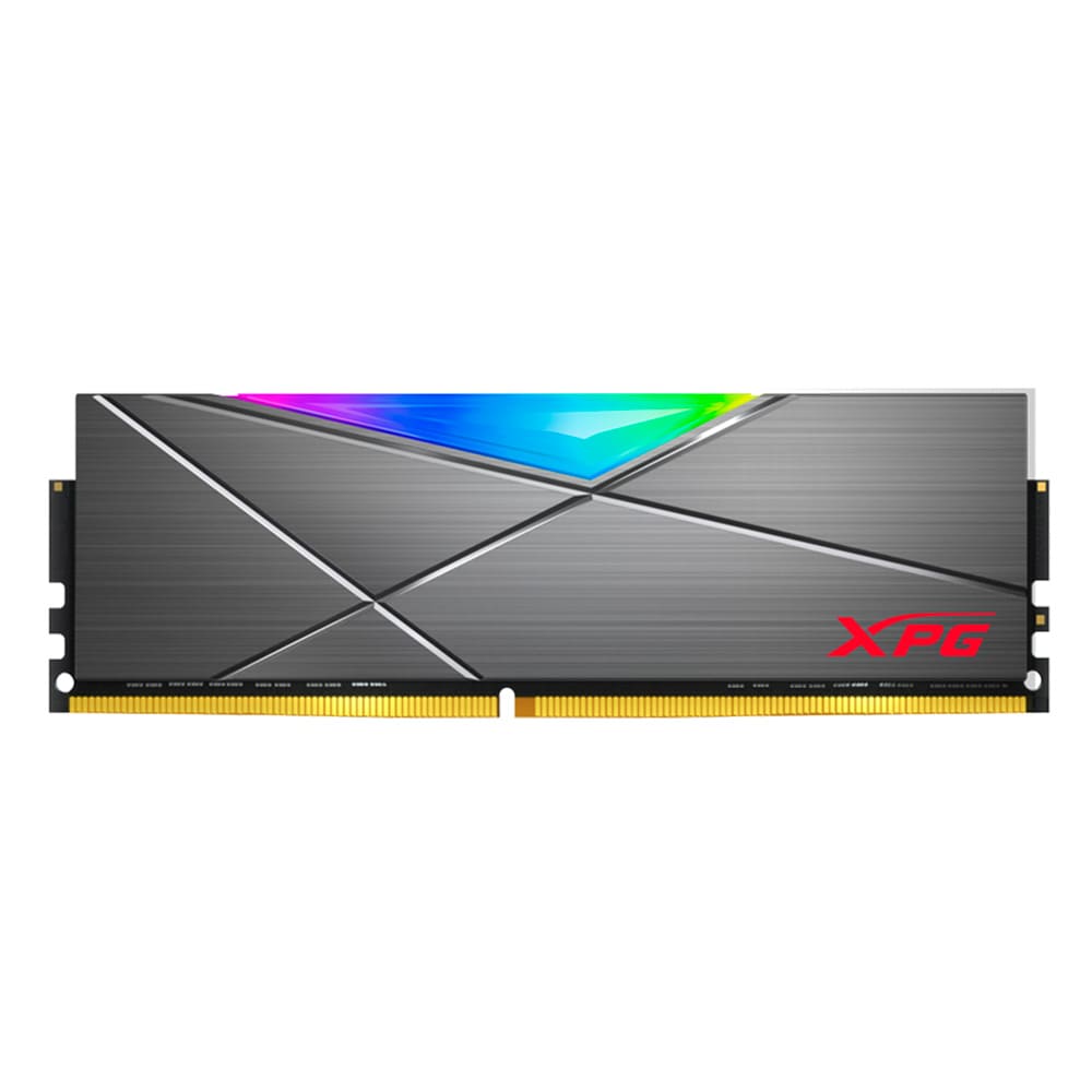 Memoria Gamer Para PC XPG ADATA SPECTRIX D50 DDR4 RGB 16GB 3.200 MHz Gris