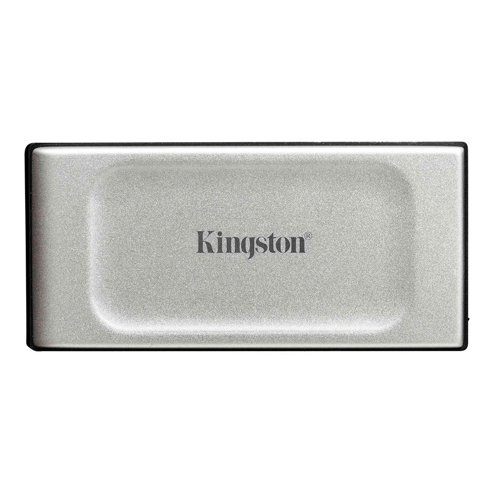 Unidad Solida Portable Kingston SSD XS2000 1000gb USB 3.2 Color Plateado