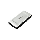 Unidad Solida Portable Kingston SSD XS2000 500gb USB 3.2 - Plateado