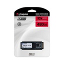 Unidad de Estado Sólido SSD Kingston A400 480GB M.2 2280 SATA III Interno 500MB/s Lectura 450MB/s Escritura No NVMe