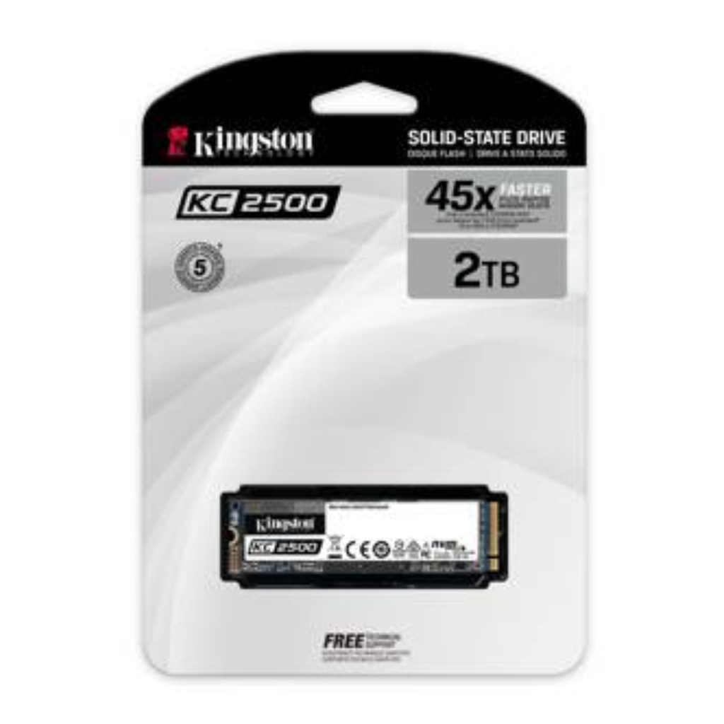 Unidad De Estado Sólido SSD Kingston KC2500 2TB M.2 PCIe NVMe