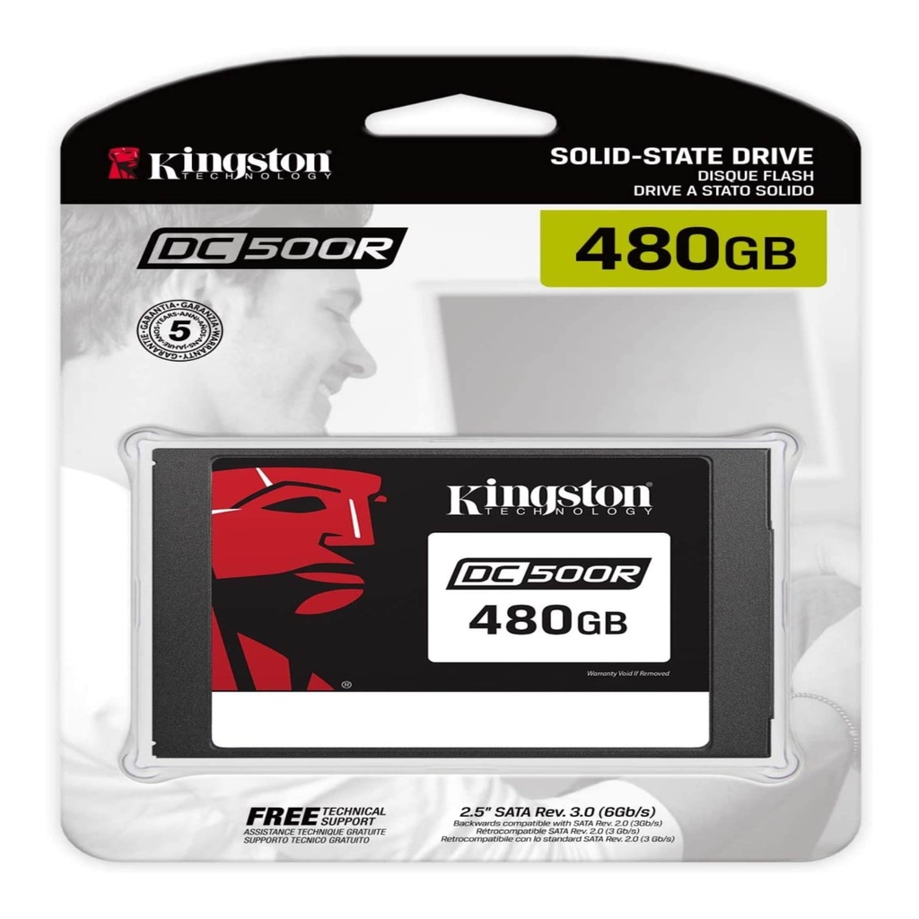 Unidad De Estado Sólido SSD Interno Kingston SEDC500M 480GB