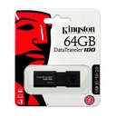 Memoria USB Kingston Negro Datatraveler 100 G3 64GB 3.0