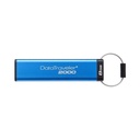 Memoria USB Kingston Azul Datatraveler 2000 3.0 Con Cifrado 256-Bit