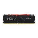 MEMORIA RAM PARA PC KINGSTON FURY BEAS RGB 8GB DDR4 3000MHz
