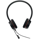 Audífonos Diadema Alámbricos Jabra Evolve 20 MS Stereo Con Espuma CMS Negros