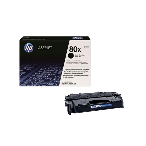 [CF280X] Toner 80x Negro HP  Impresora 6900paginas