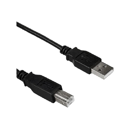 [TCU6BK] Cable Usb 2.0 Para Impresora 1,8 mts Negro