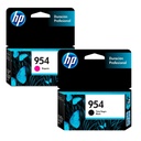 Kit Cartuchos De Tinta Hp 954 Negro Y Magenta