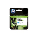 Cartucho Original De Tinta Hp 920xl Alto Rendimiento Cian, 700 Páginas, 6 ml