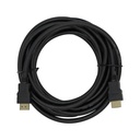 Cable XUE HDMI 4K 2160P V2.0 5M Macho A HDMI Macho 19+1 28AWG OD 7.3MM Con Filtros Garantía 1 Año - Negro