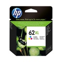 Cartucho Original De Tinta HP 62XL Tricolor De Alto Rendimiento 415 Páginas 11.5 ml
