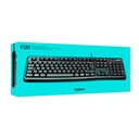 Teclado Logitech K120 QWERTY USB Color Negro