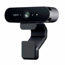 Cámara Web LOGITECH Brio 4k Pro Color Negro