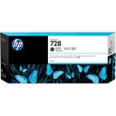 Cartucho Original De Tinta HP 728 Negro Mate 9.000 Páginas 300 ml