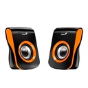 Parlante Genius SP Q180 USB Color Naranja