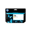 Cartucho Original De Tinta Hp 728 Amarillo, 130 ml