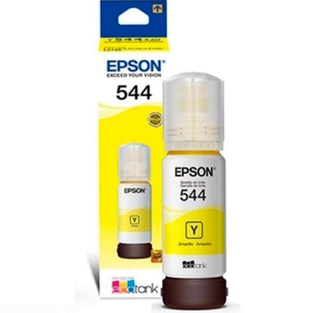 Botella de Tinta EPSON T544420 AL  Ecotank L3110/L3150 COLOR Amarillo