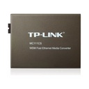 Convertidor de fibra SC monomodo de 10 / 100Mbps RJ45 MC112CS