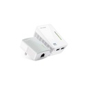 Power Line TPLINK Kit de Extensor inalámbrico  300Mbps