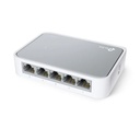 Switch de Sobremesa TPLINK con 5 Puertos a 10/100 Mbps COLOR Blanco