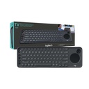 Teclado LOGITECH K600 Plus con Touchpad Teclas Multimedia Negro