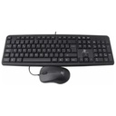 Combo De Teclado + Mouse Alámbrico Star Tec ST-CB-81 Color Negro
