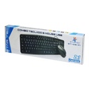 Combo De Teclado + Mouse Alámbrico Star Tec St-Cb-71 Multimedia Color Negro